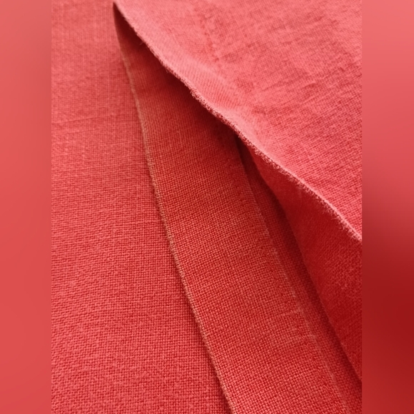 CTC Linens VTG 100% Linen Lagenlook Artsy Sz XL Boxy Fit Blouse - Picture 14 of 15